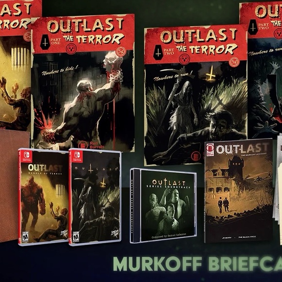 Limited Run Games Nintendo Switch Outlast: Bundle of Terror Murkoff Briefcase